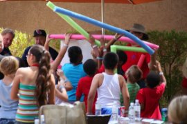 Santa Summer Safety Splash to benefit the Children of the Salvation Army